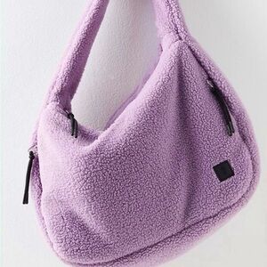 NWT Free People Movement Cozy Carryall purple